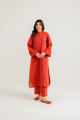 2 Piece Cotton Karandi Embroidered Suit (CP0307)